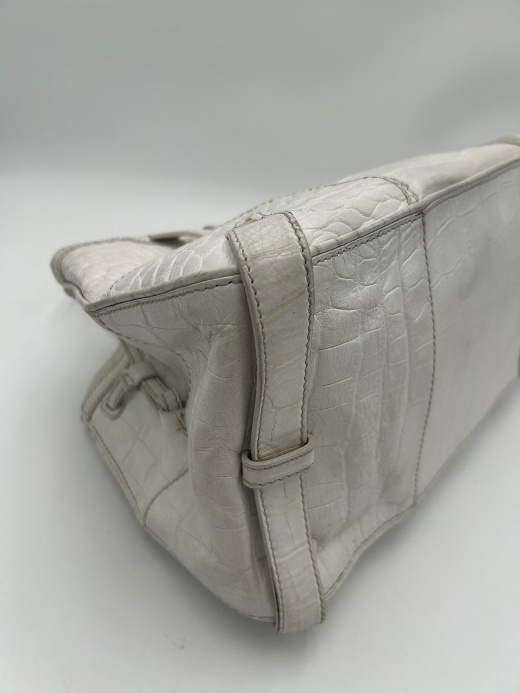 Celine Croc Embossed Tote