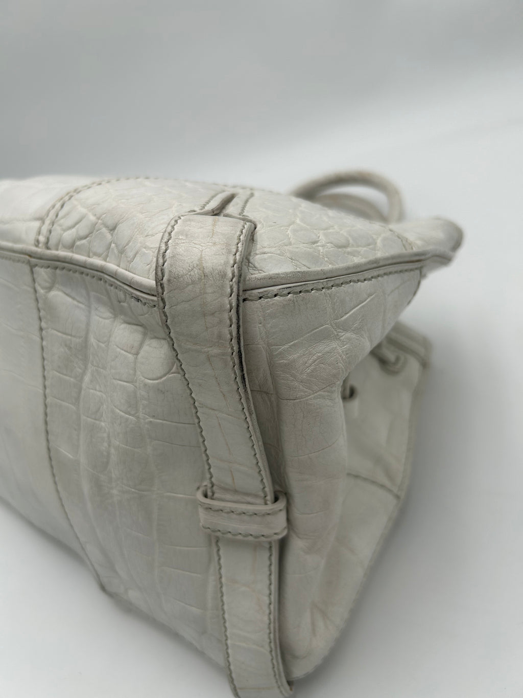 Celine Croc Embossed Tote