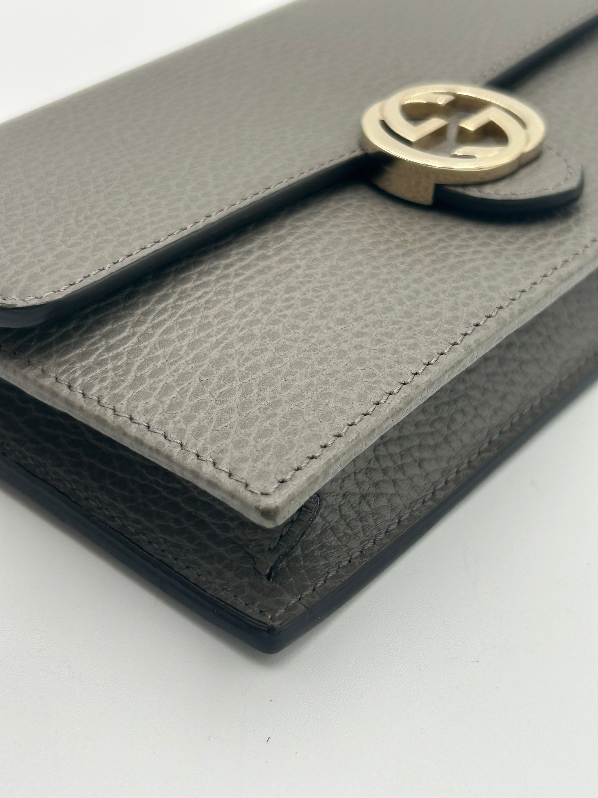 Gucci Interlocking Wallet on Chain