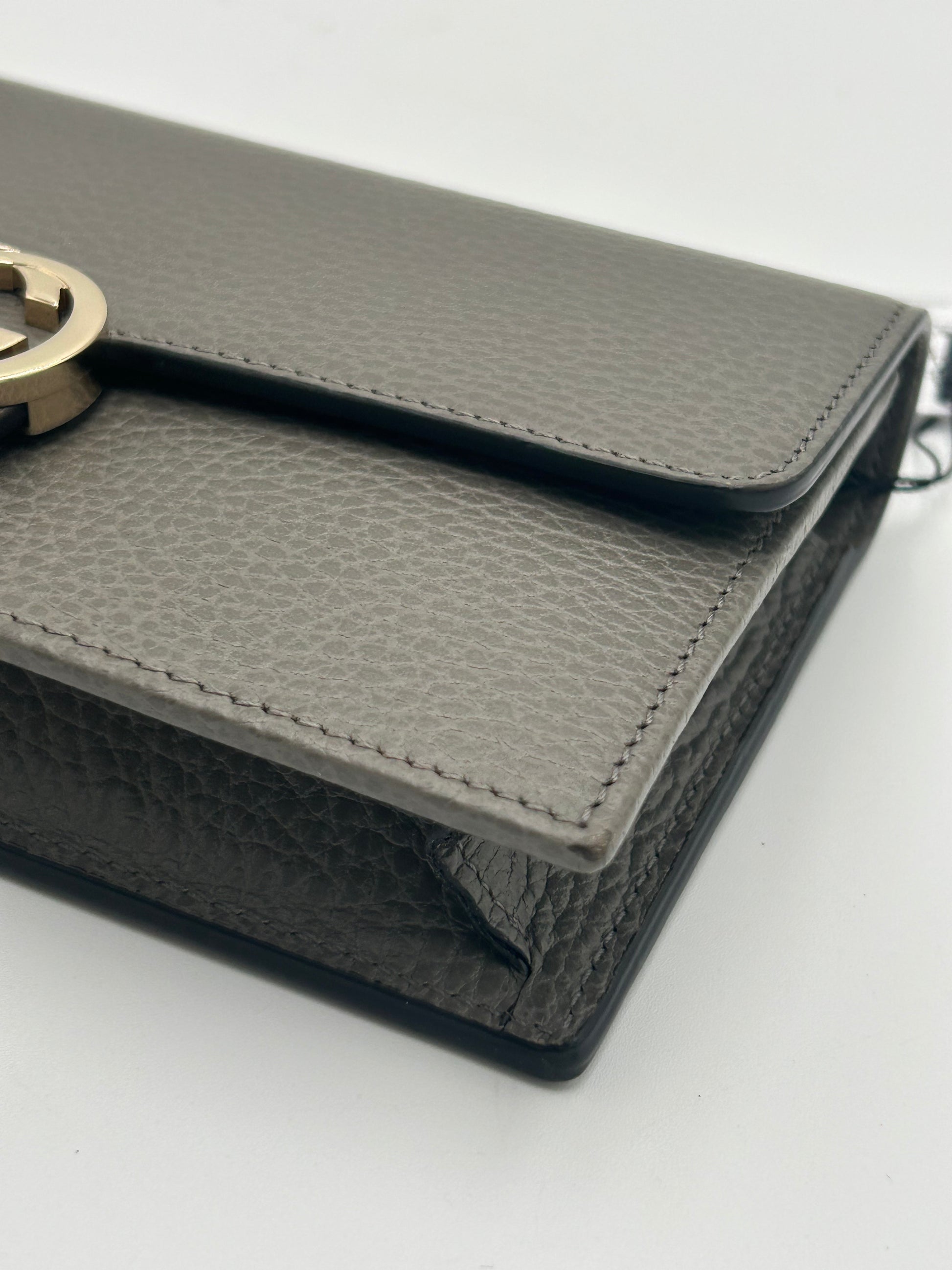 Gucci Interlocking Wallet on Chain
