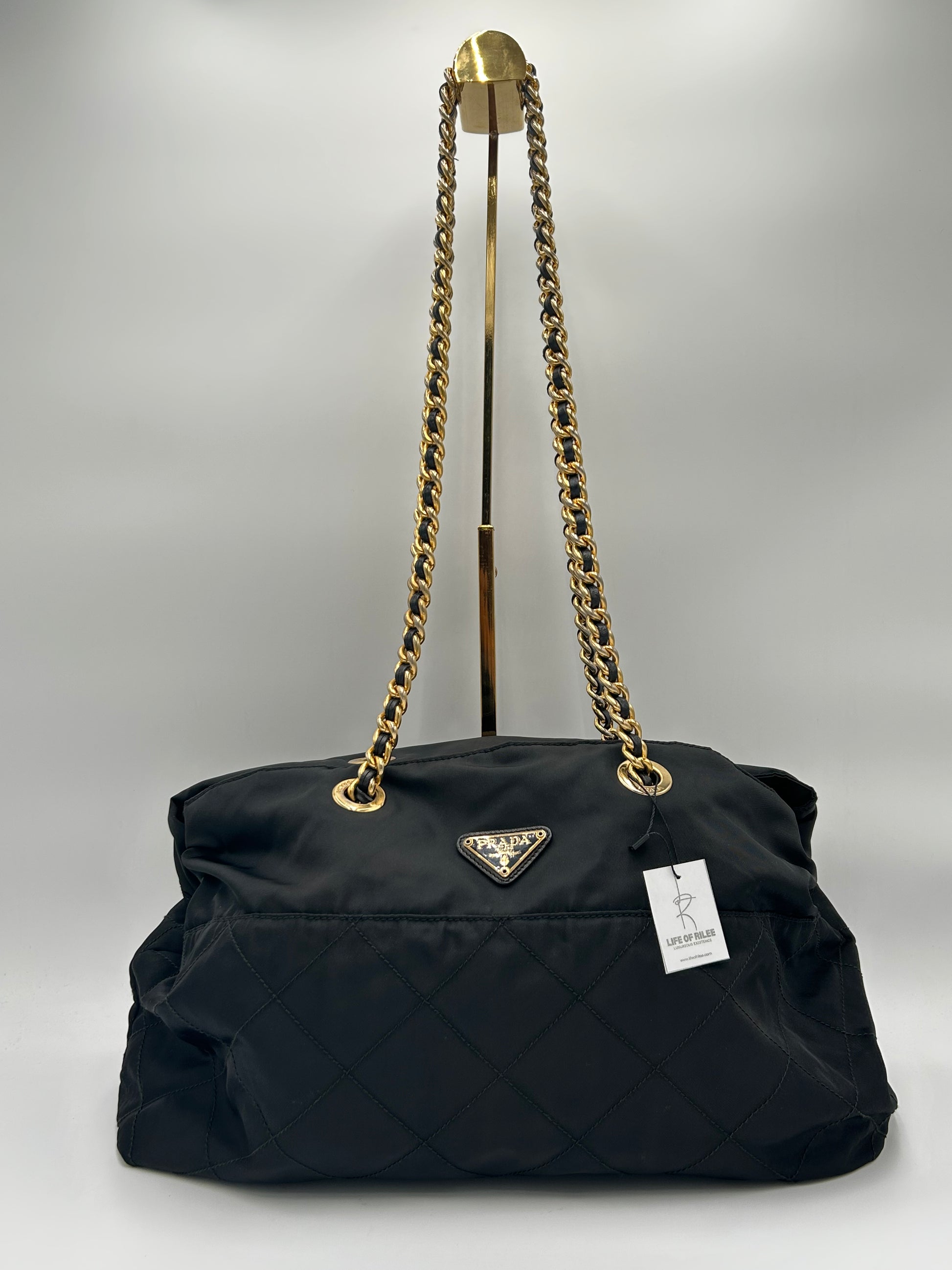 Prada Quilted Nylon Chain