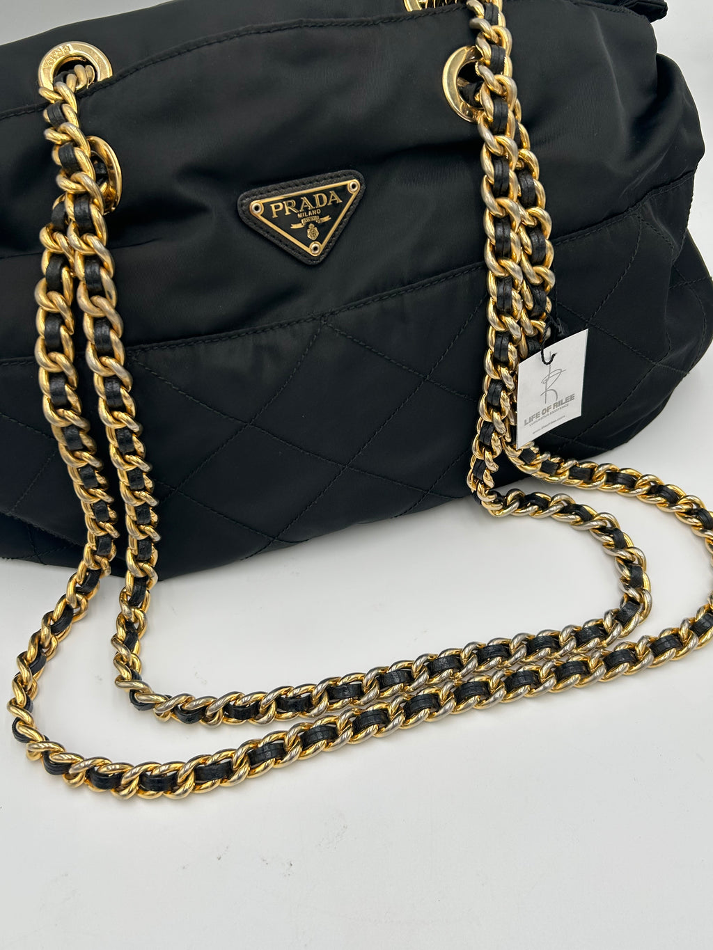Prada Quilted Nylon Chain