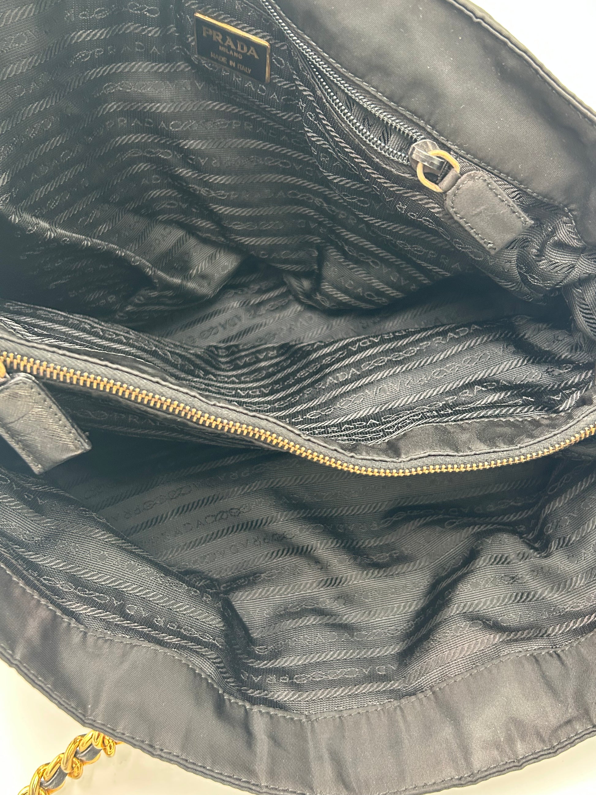 Prada Quilted Nylon Chain