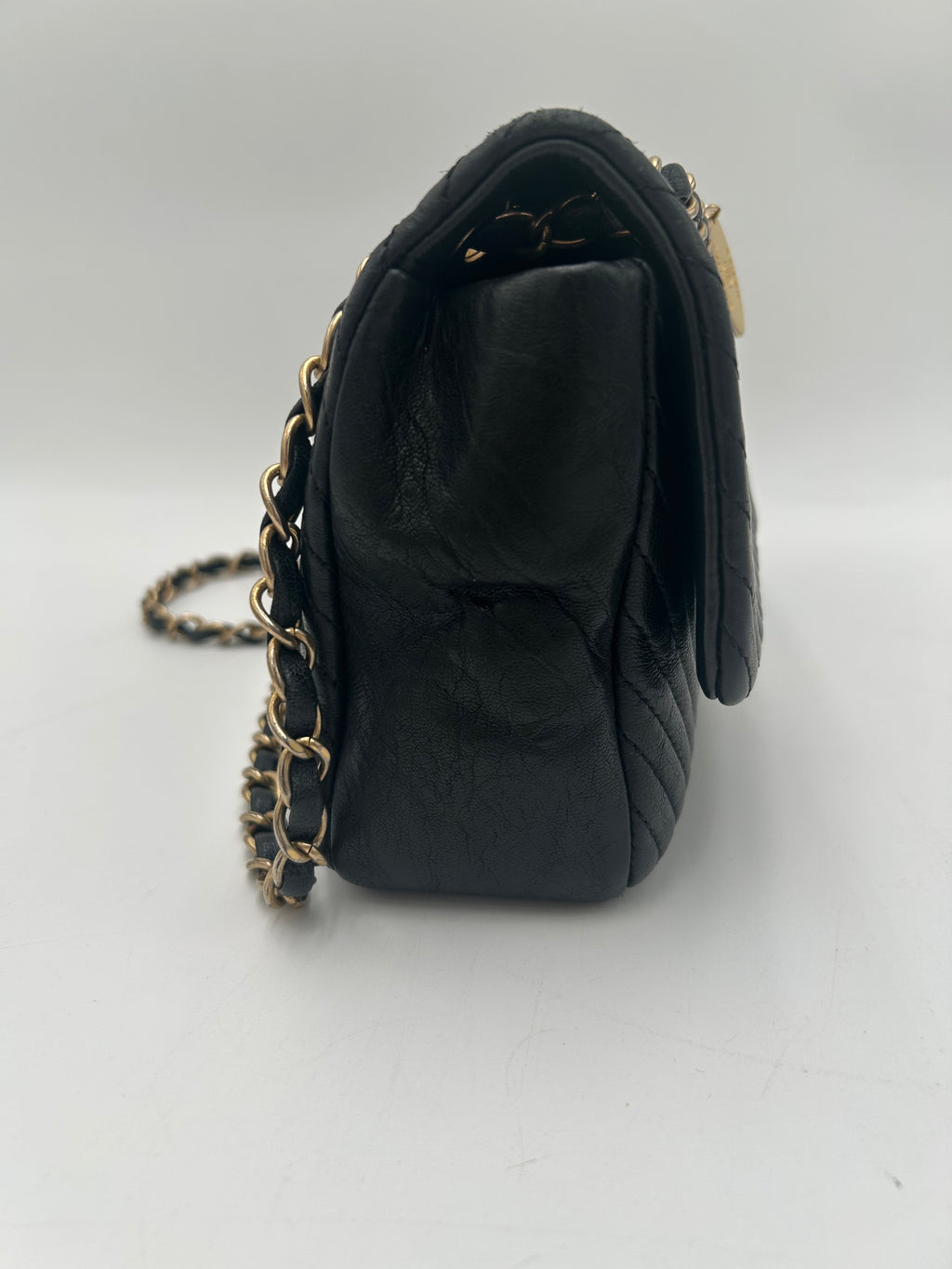 Chanel Chevron Quilted Flap