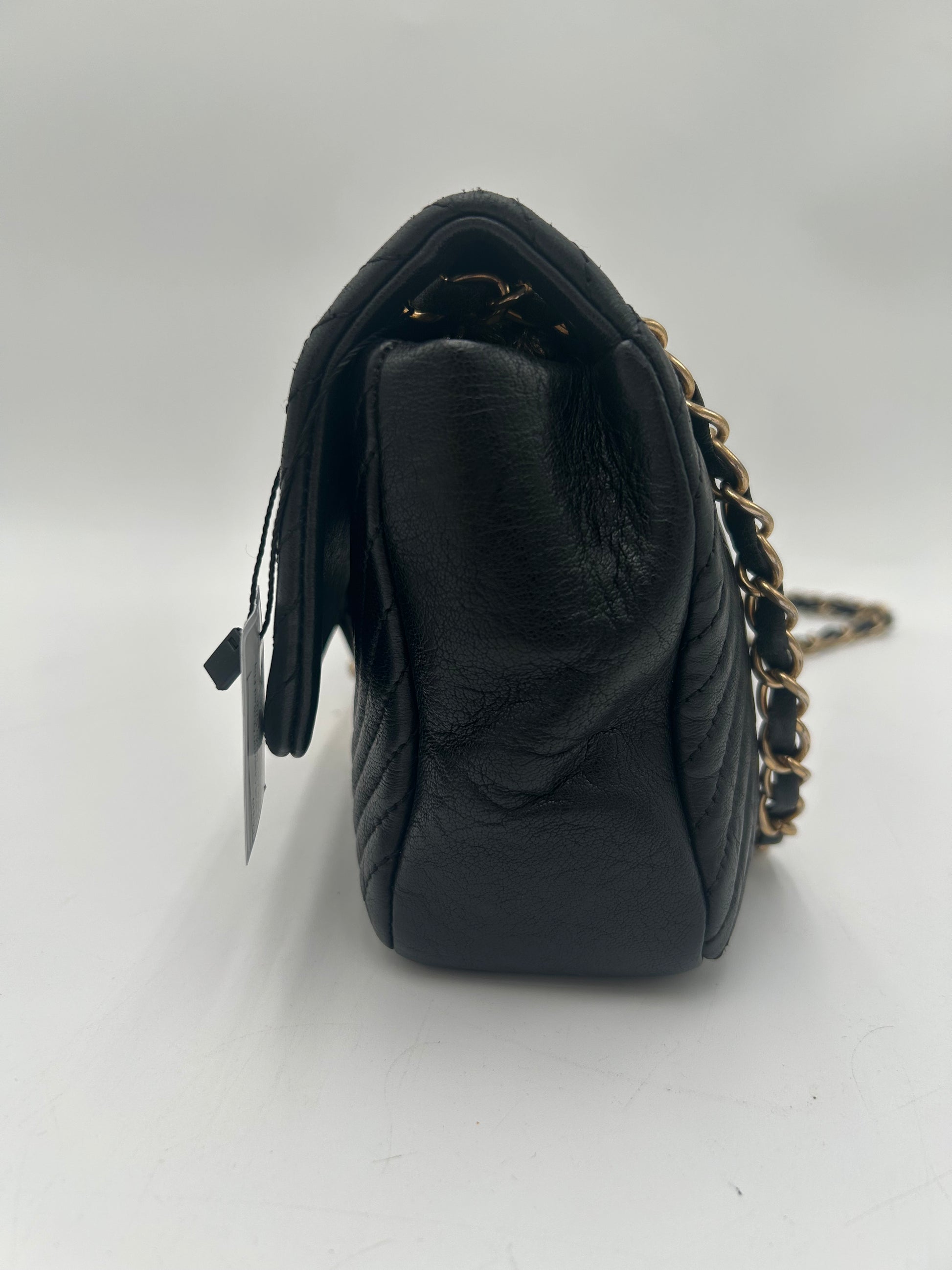 Chanel Chevron Quilted Flap