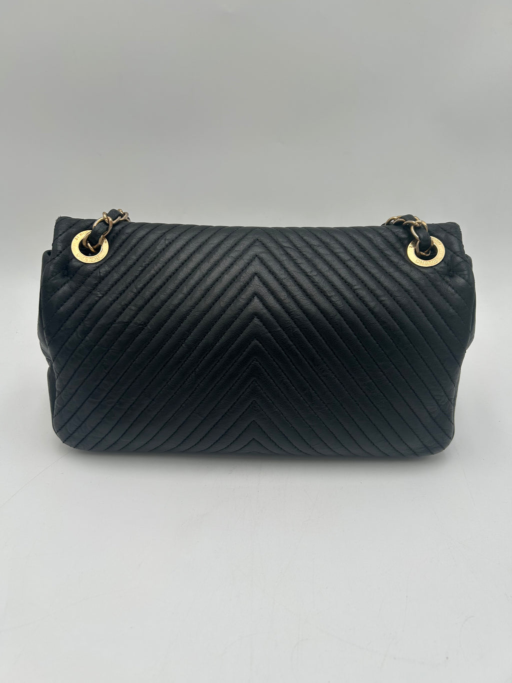 Chanel Chevron Quilted Flap