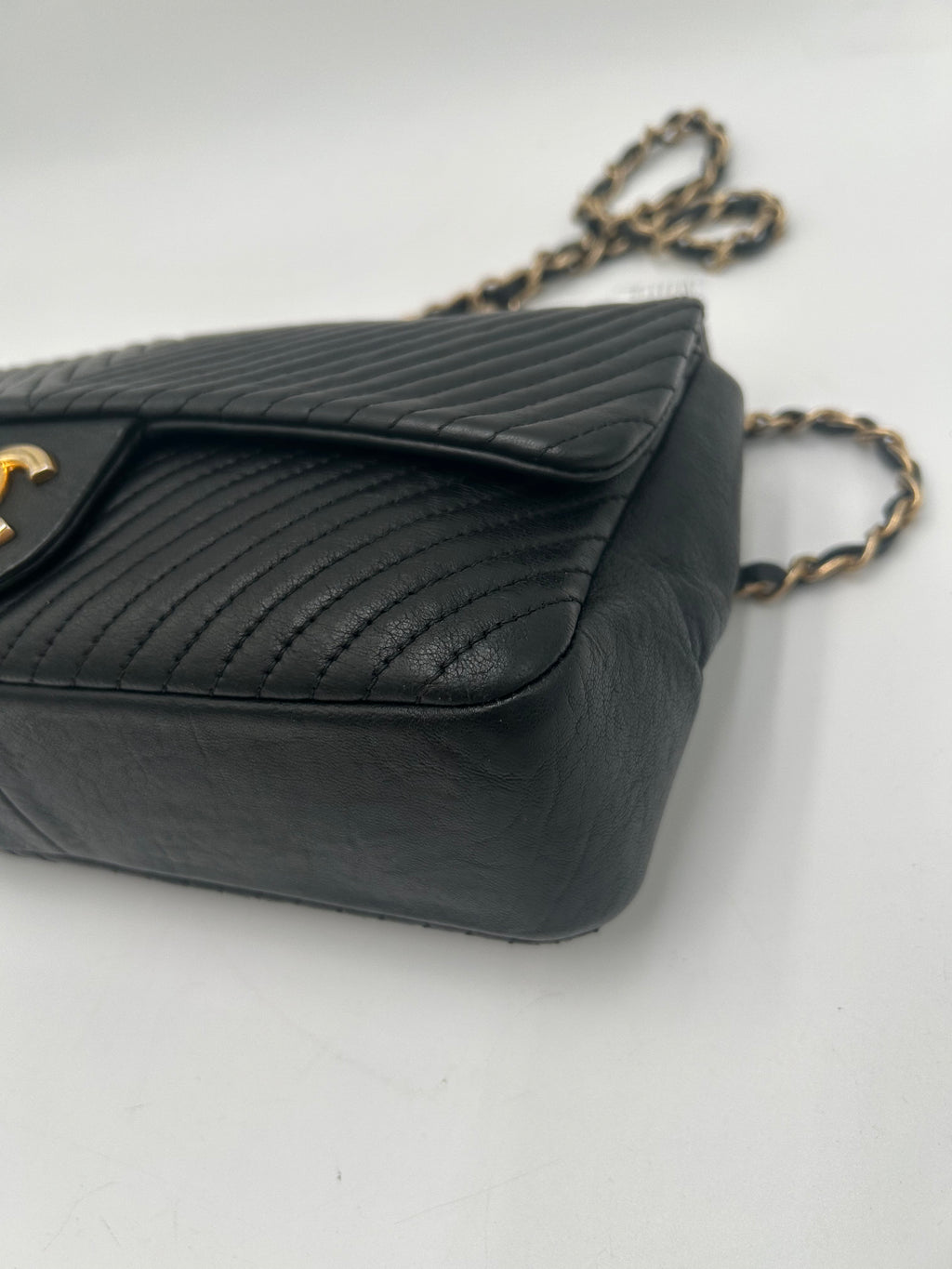 Chanel Chevron Quilted Flap