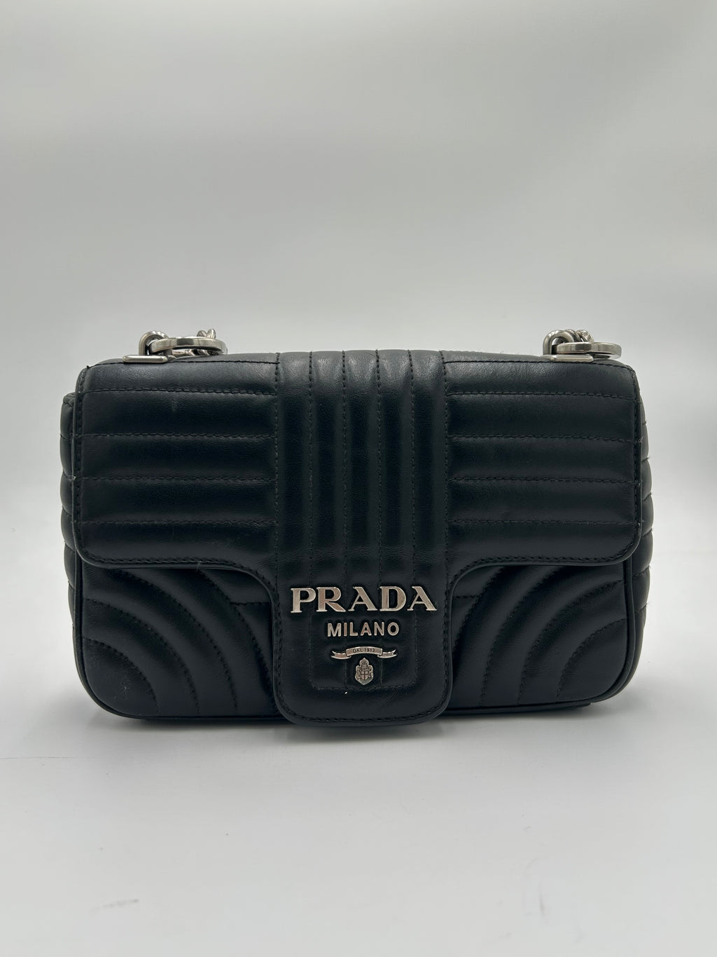 Prada Diagramme Chain Flap