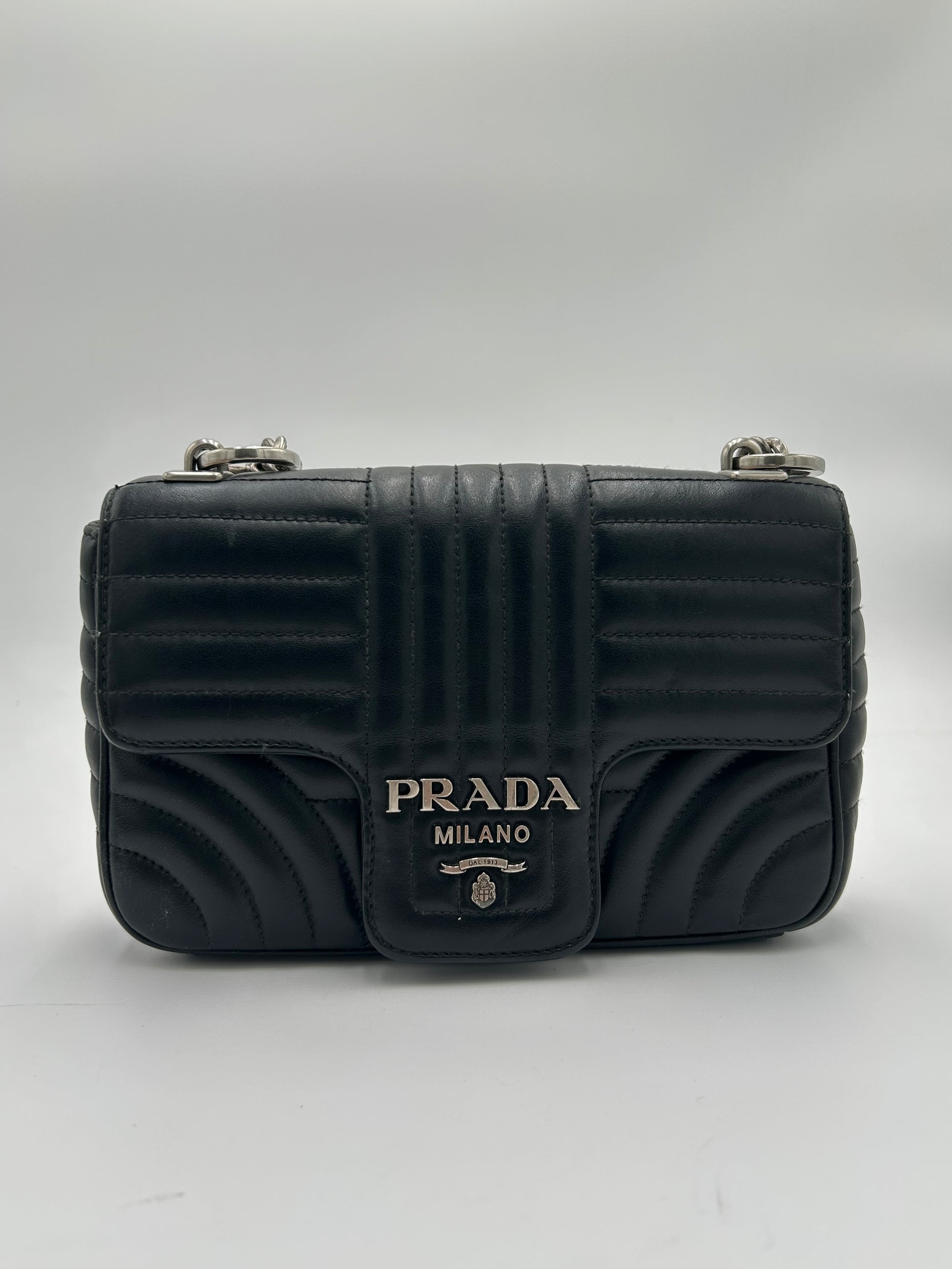 Prada Diagramme Chain Flap