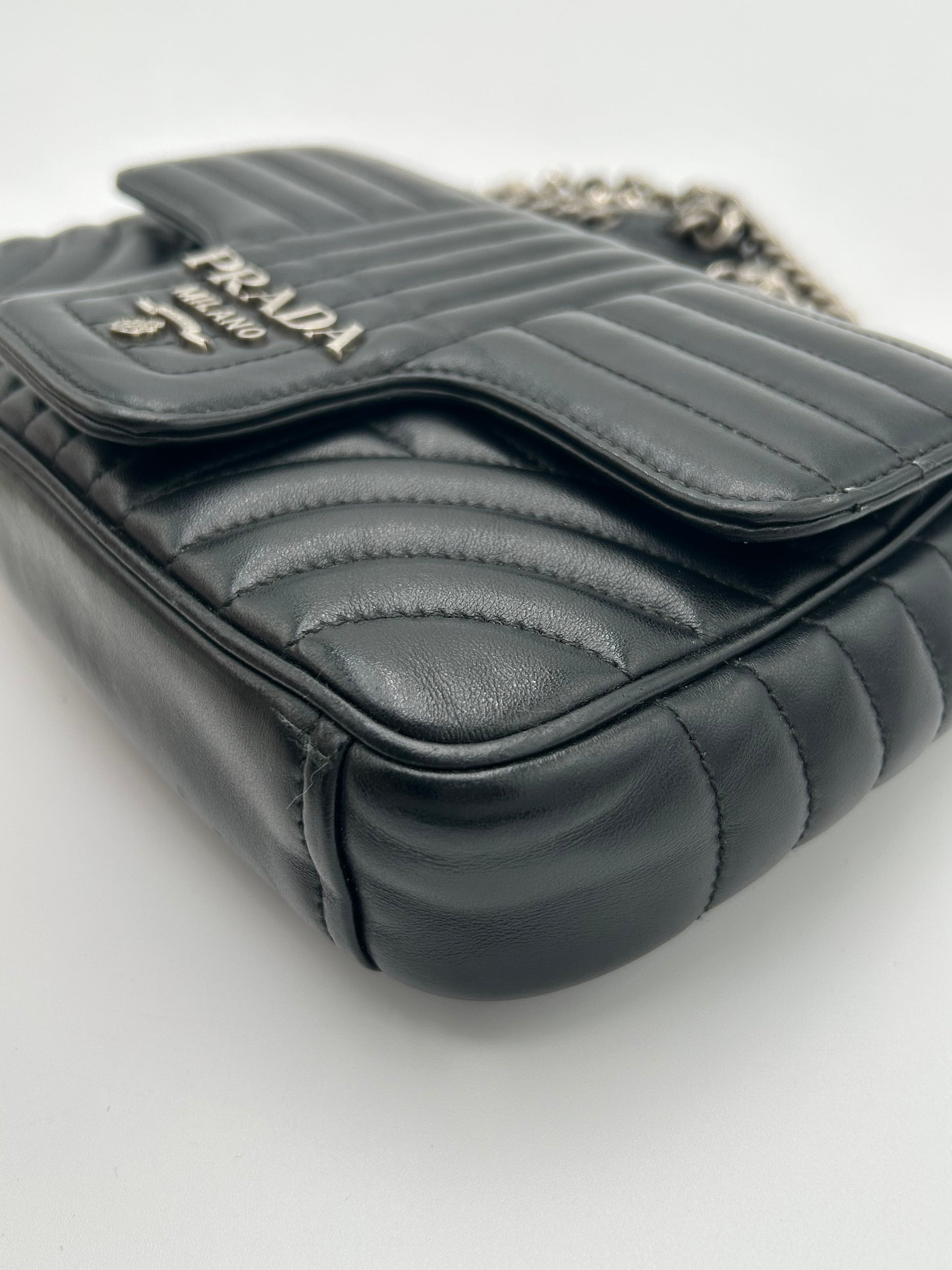 Prada Diagramme Chain Flap