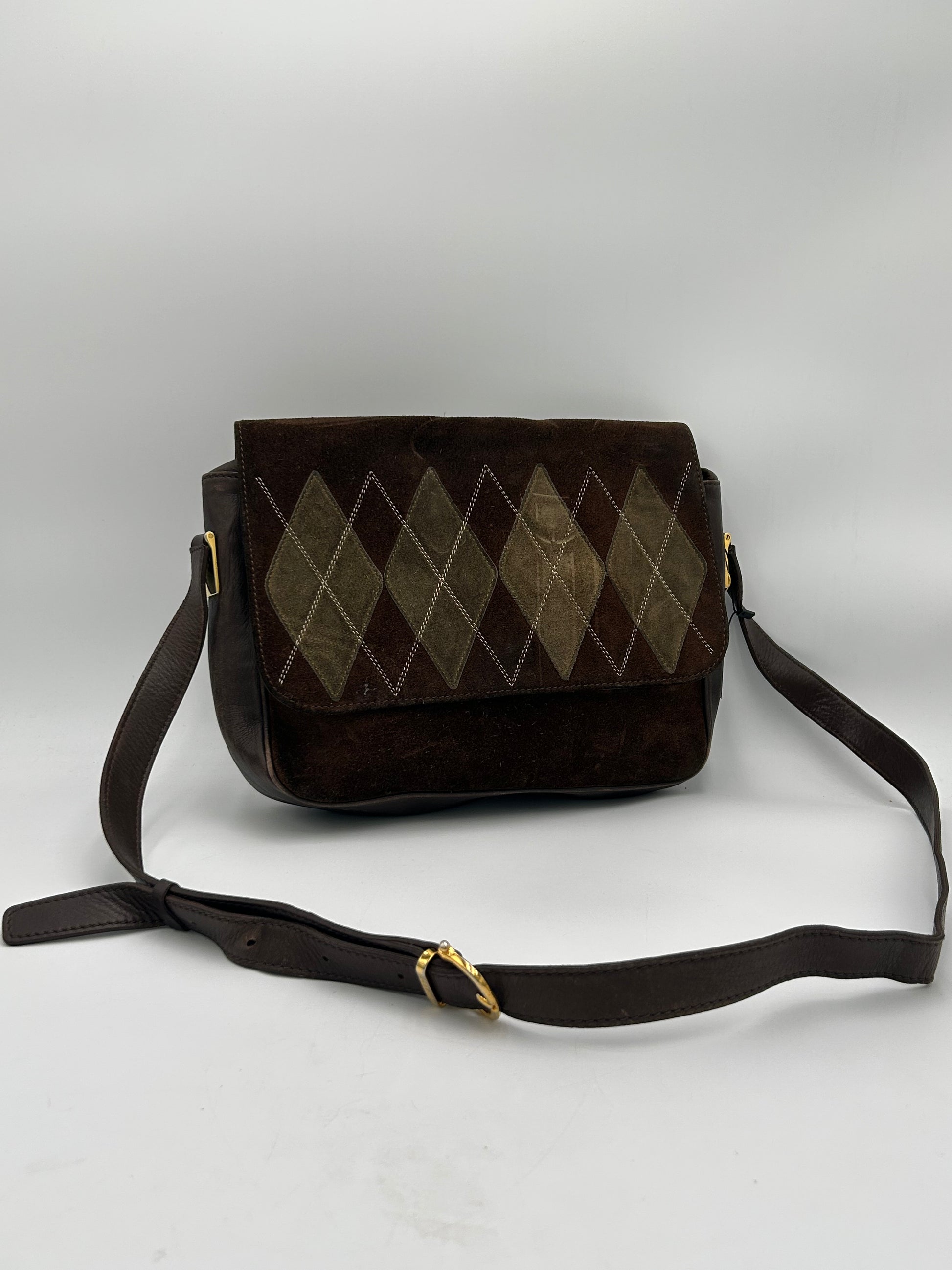 Celine Suede Crossbody