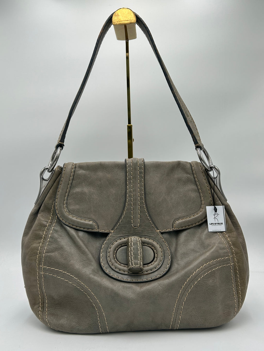 Prada Vitello Shine Turnlock