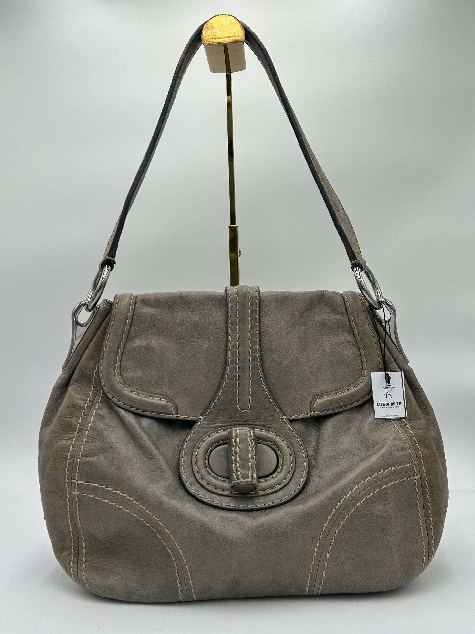 Prada Vitello Shine Turnlock
