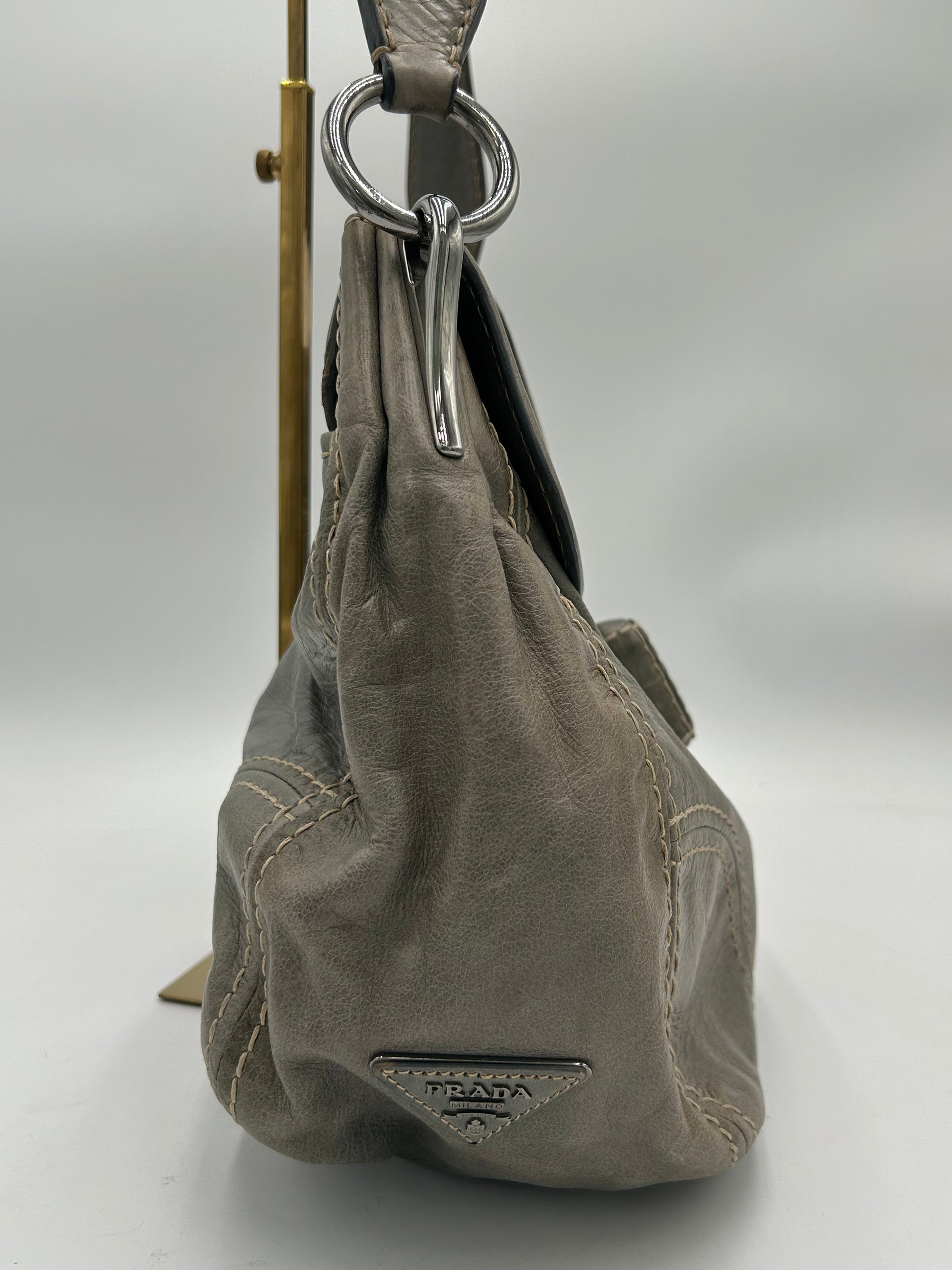 Prada Vitello Shine Turnlock