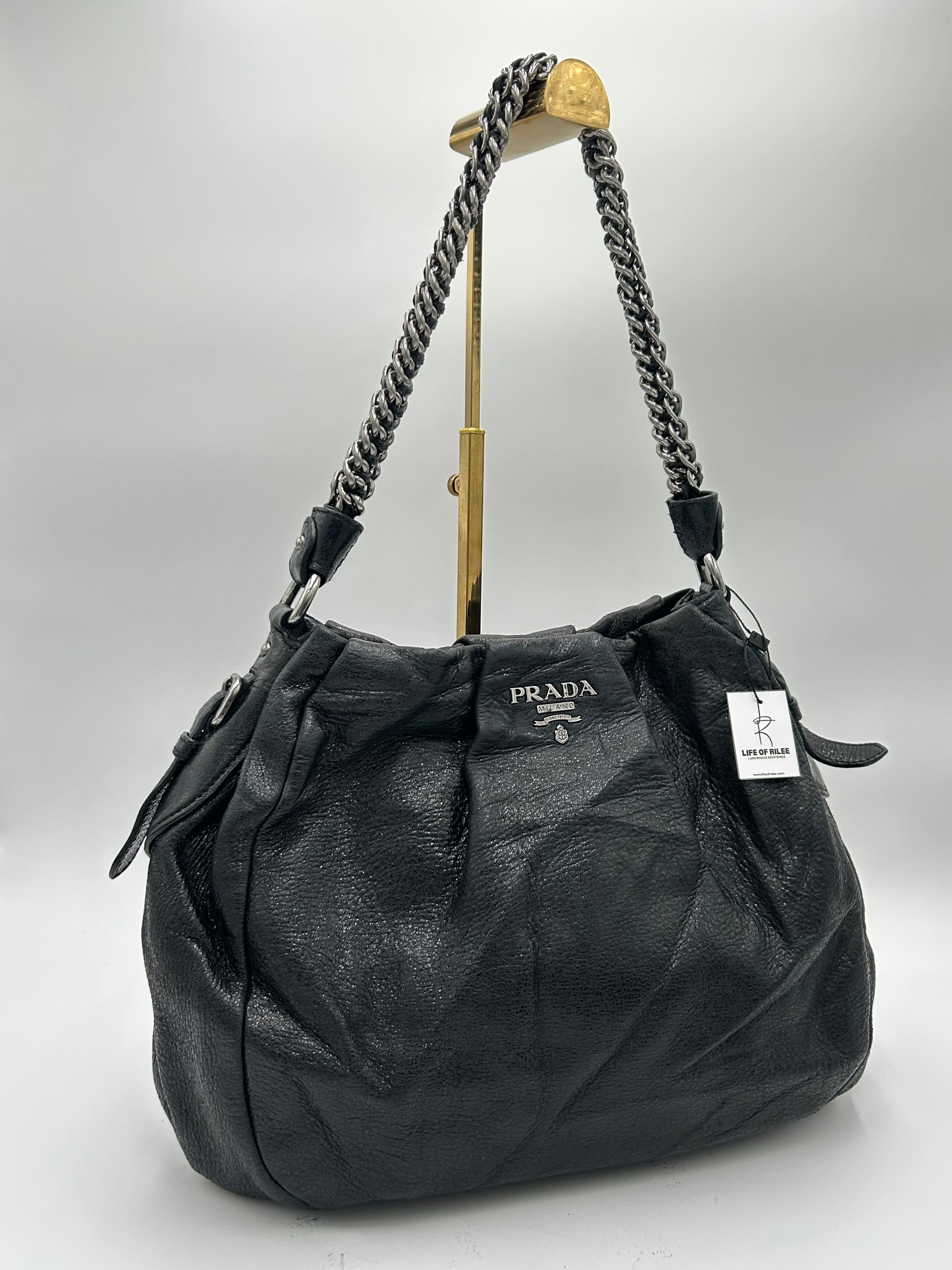 Prada Deerskin Shoulderbag