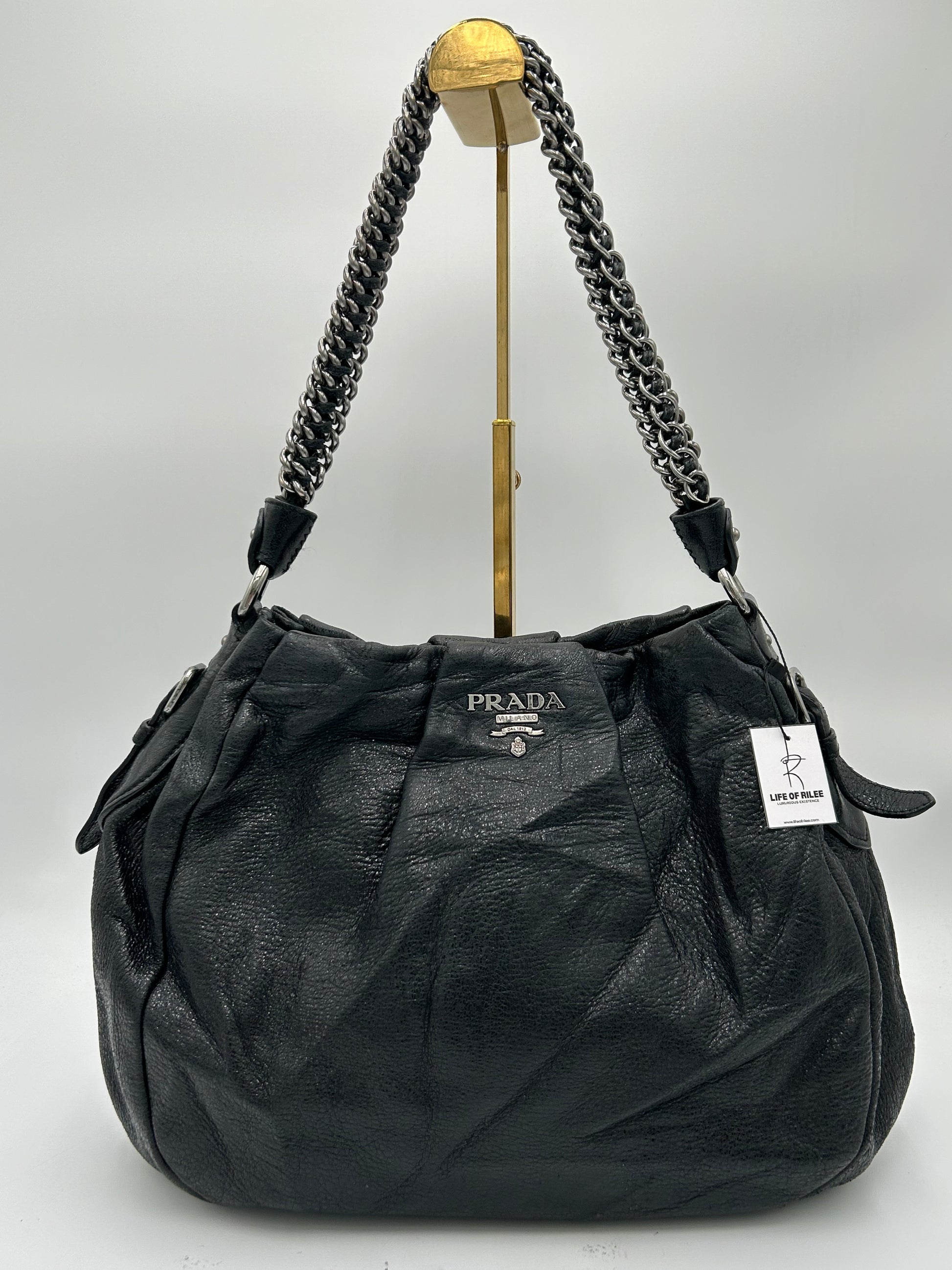 Prada Deerskin Shoulderbag