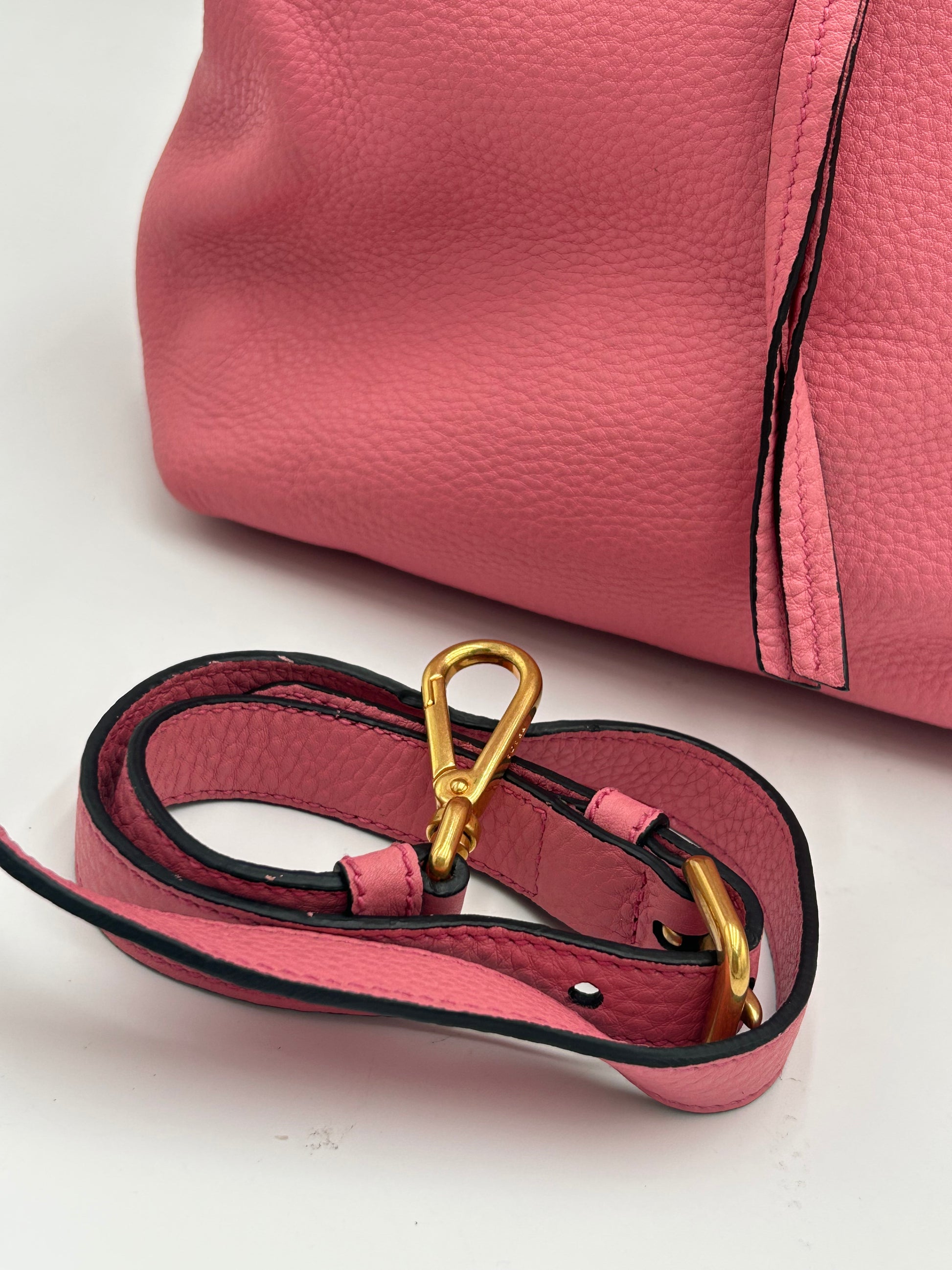 Prada Daino Leather Two Way