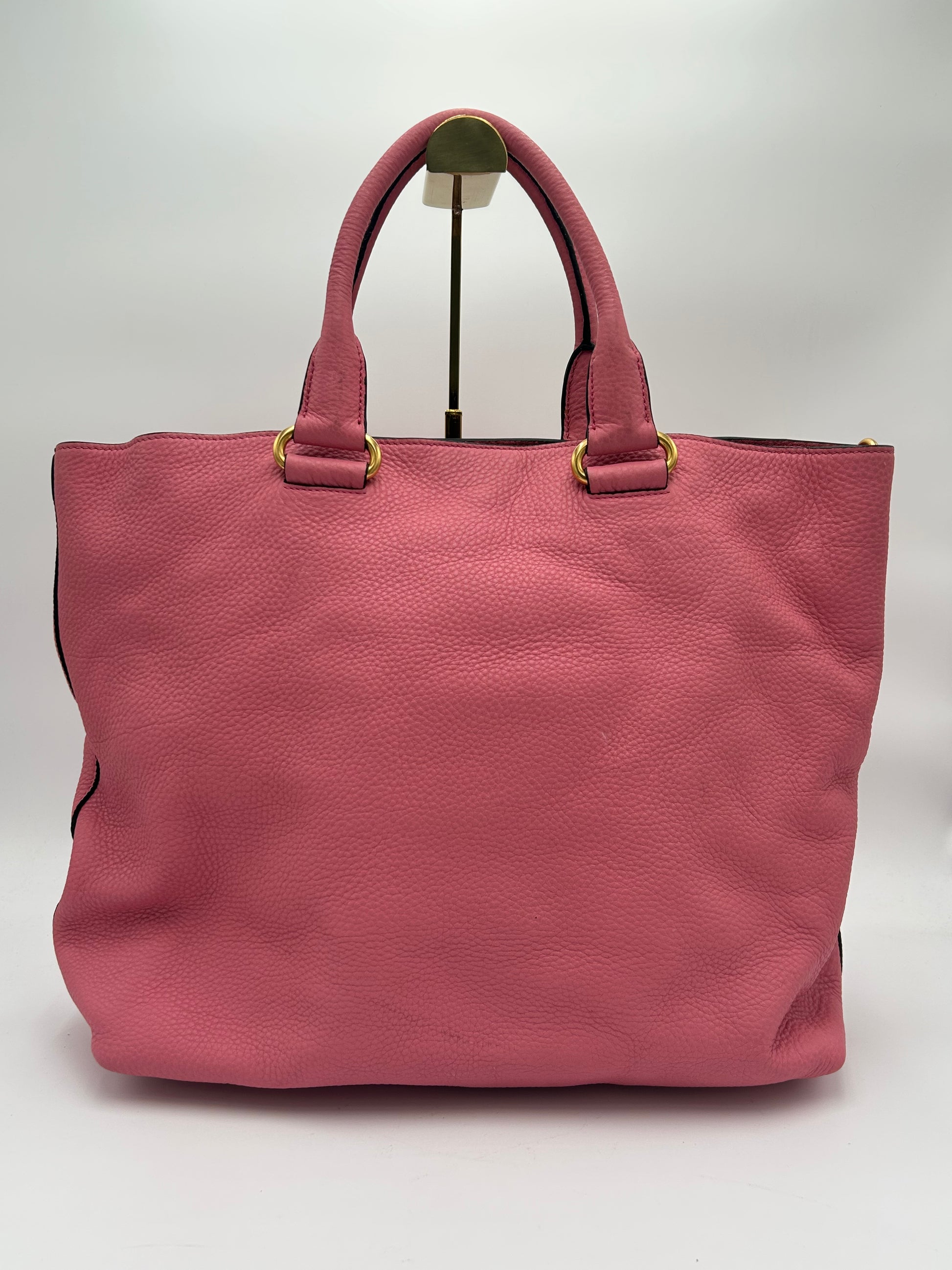 Prada Daino Leather Two Way