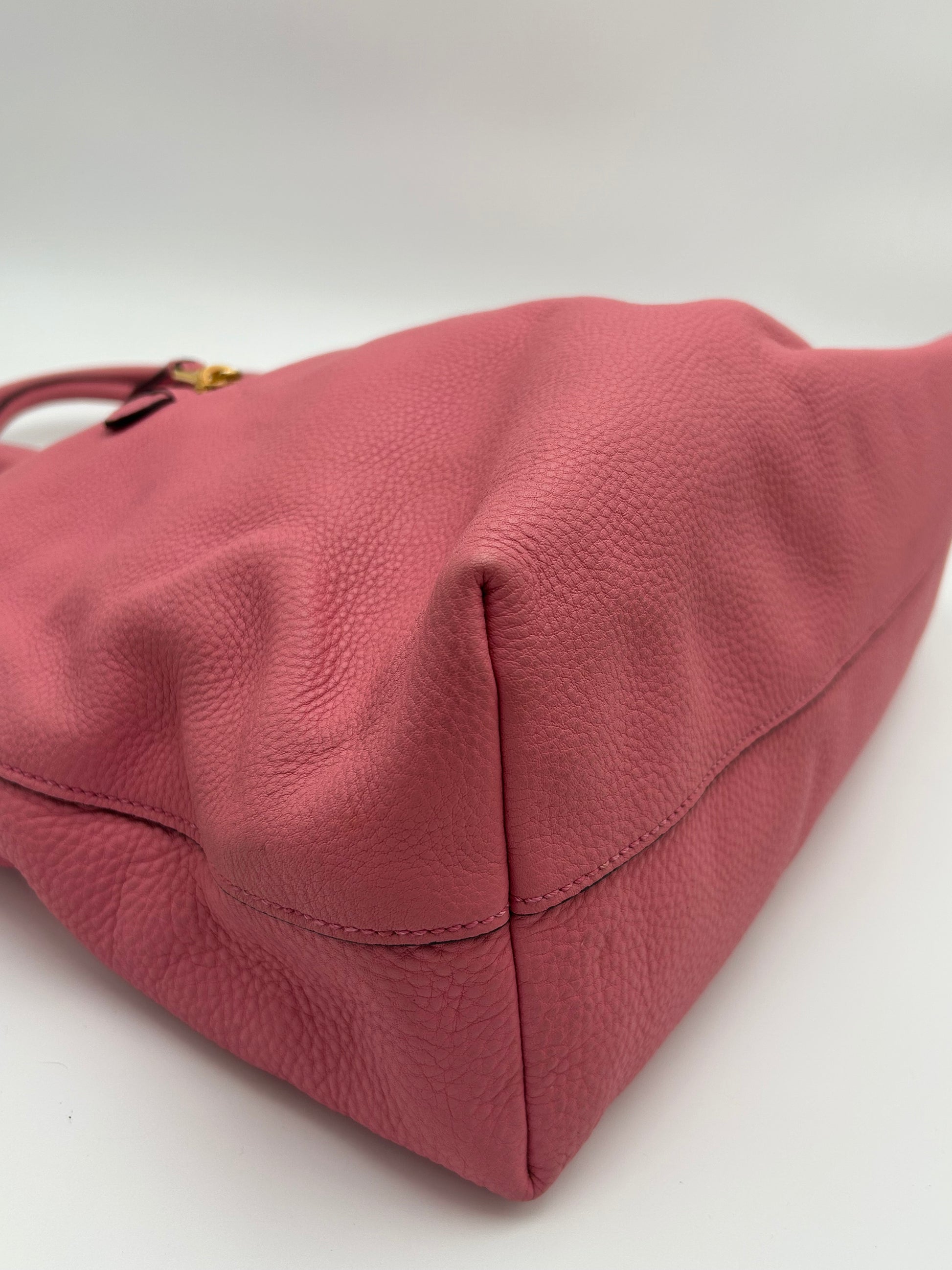 Prada Daino Leather Two Way