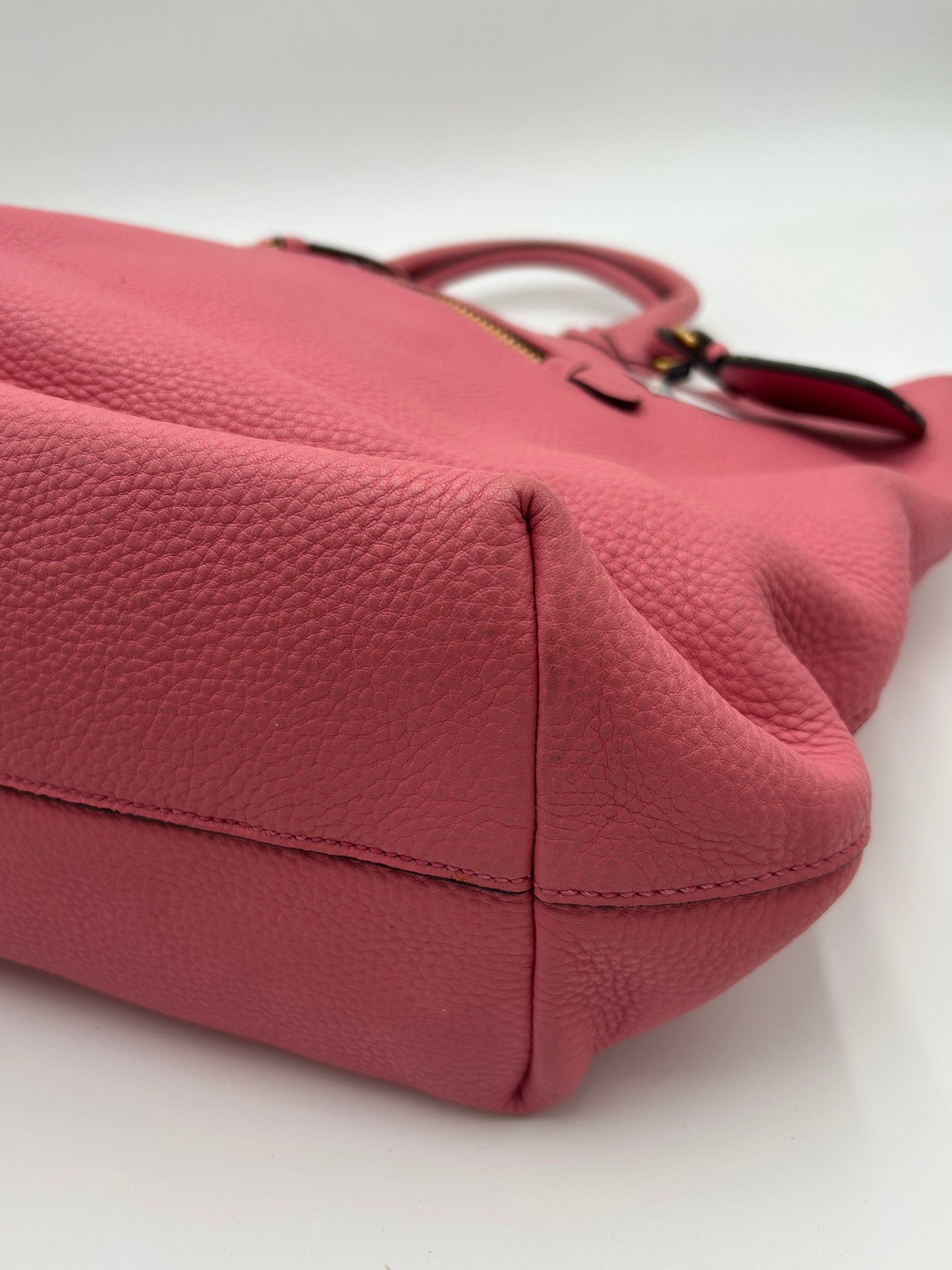 Prada Daino Leather Two Way