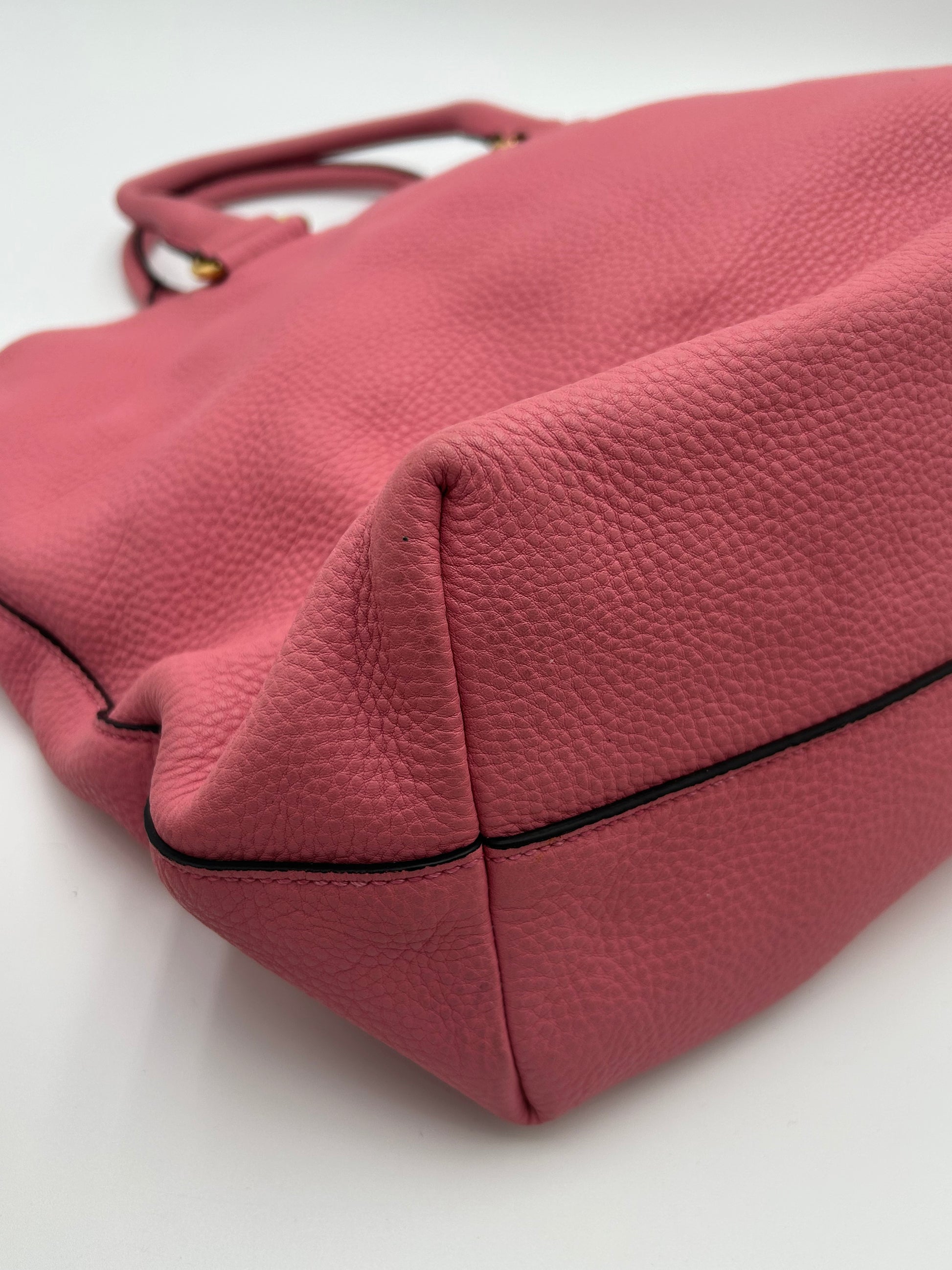 Prada Daino Leather Two Way