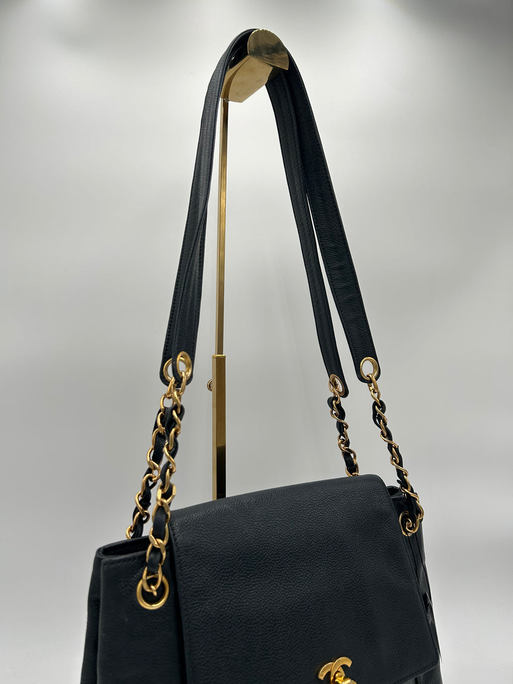 Chanel Twistlock Flap Tote