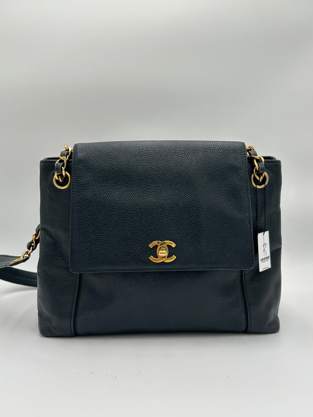 Chanel Twistlock Flap Tote