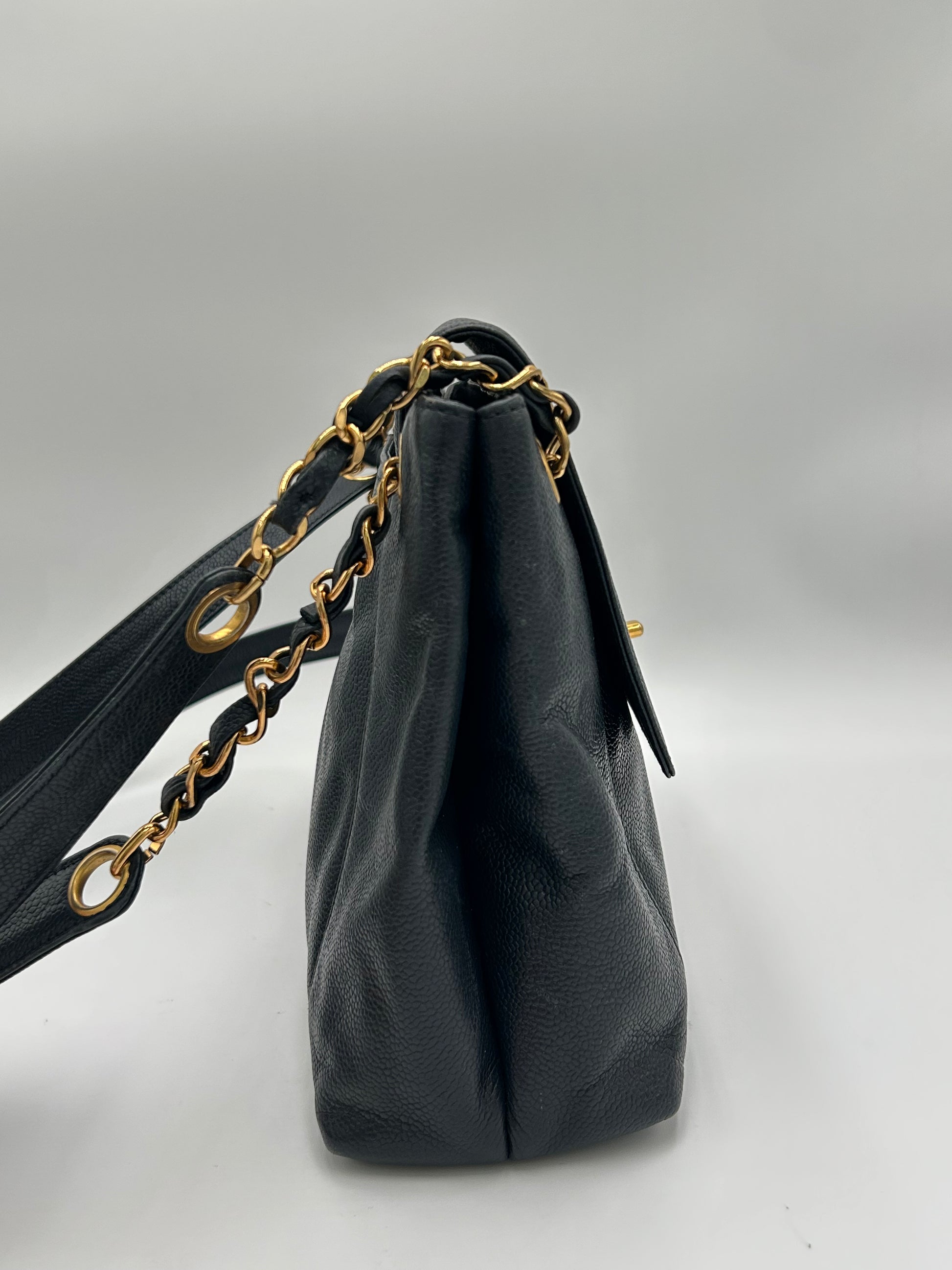 Chanel Twistlock Flap Tote