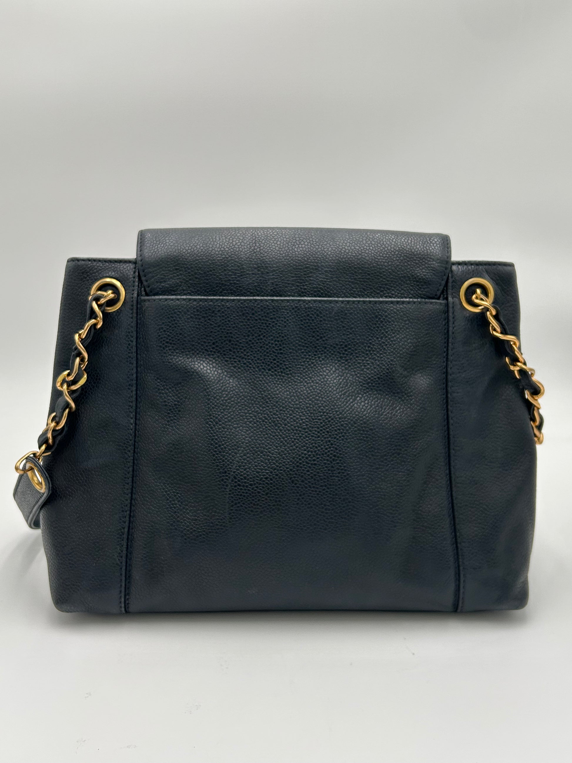 Chanel Twistlock Flap Tote