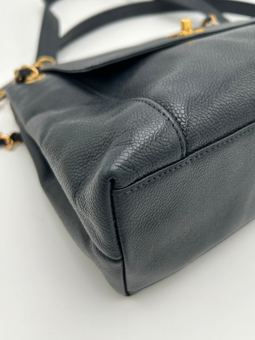 Chanel Twistlock Flap Tote