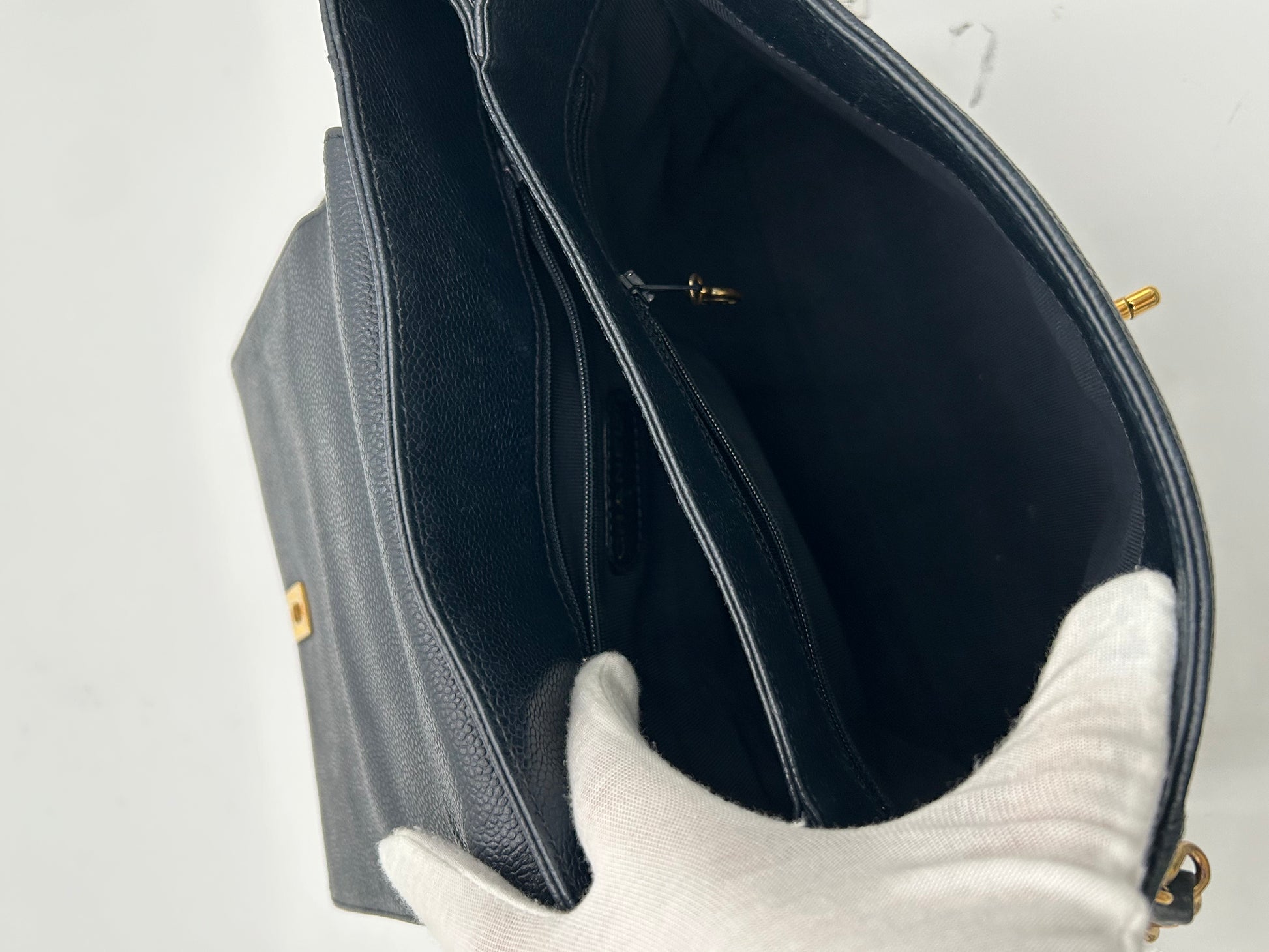 Chanel Twistlock Flap Tote