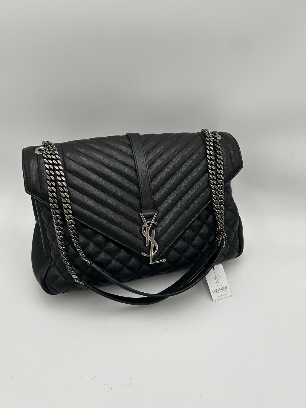 YSL Triquilt Envelope Large