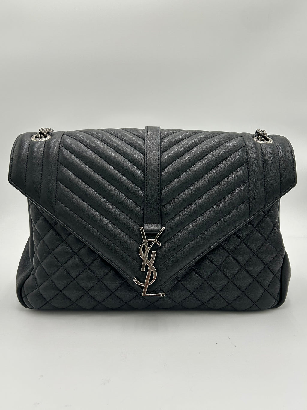 YSL Triquilt Envelope Large