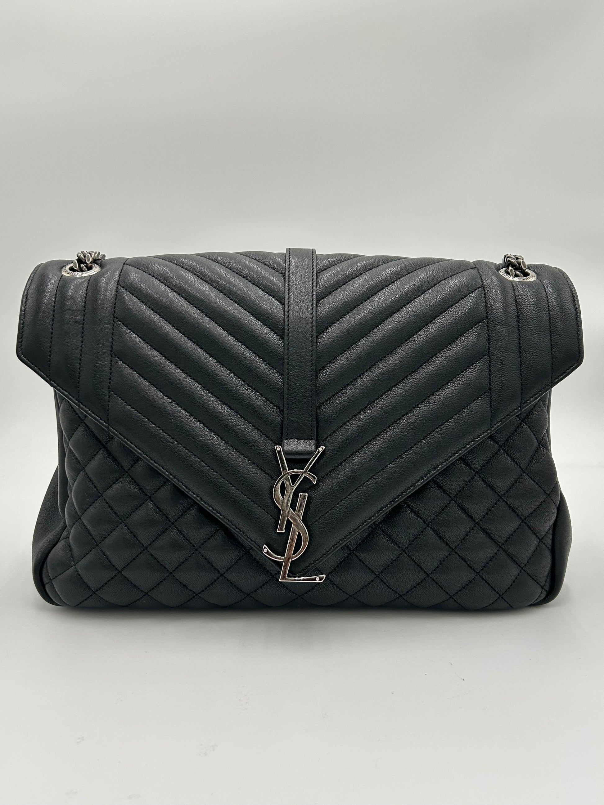 YSL Triquilt Envelope Large