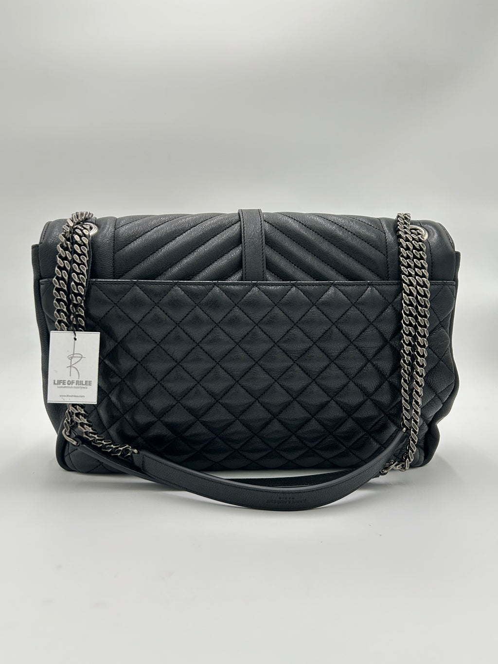 YSL Triquilt Envelope Large