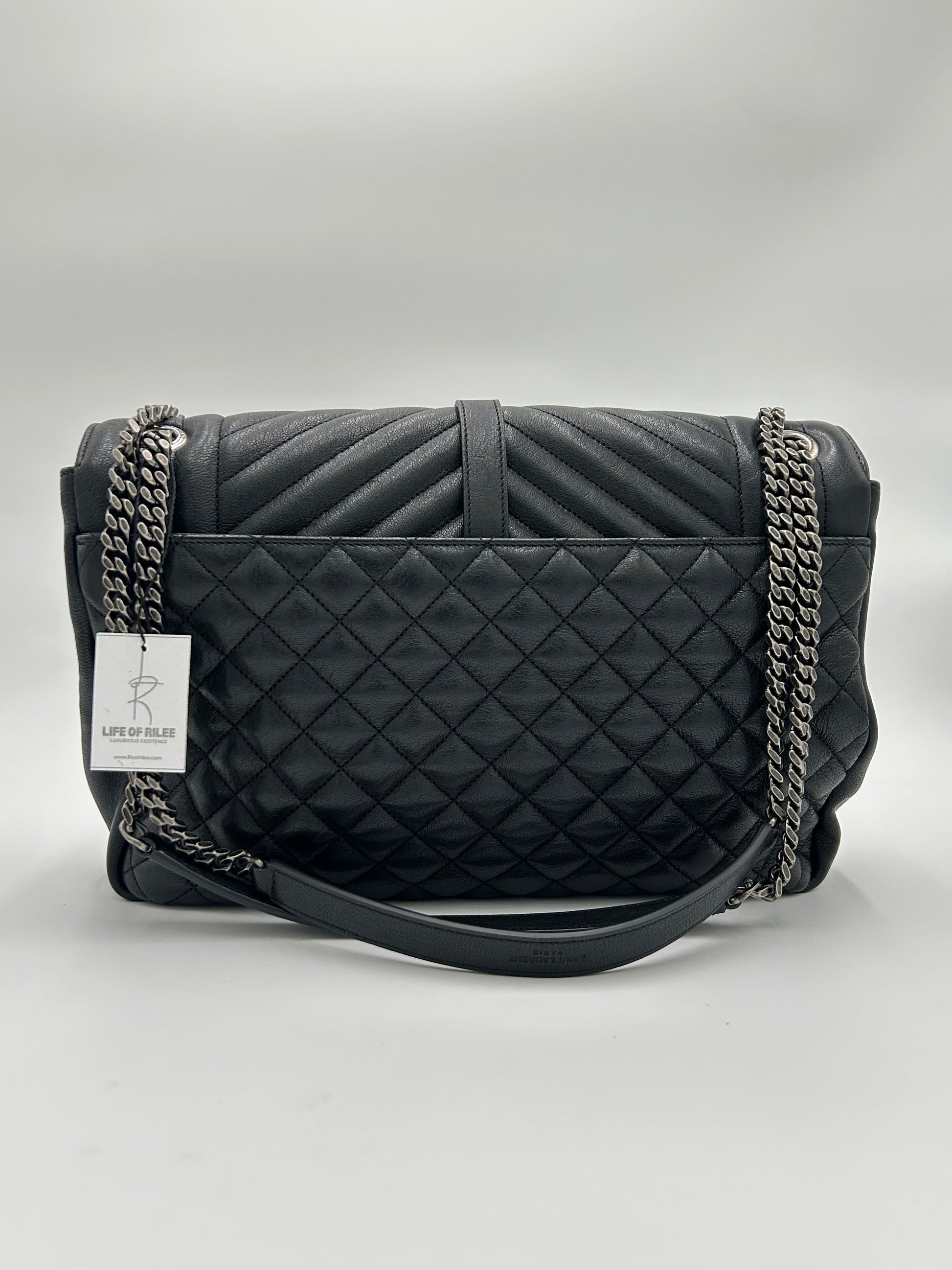 YSL Triquilt Envelope Large