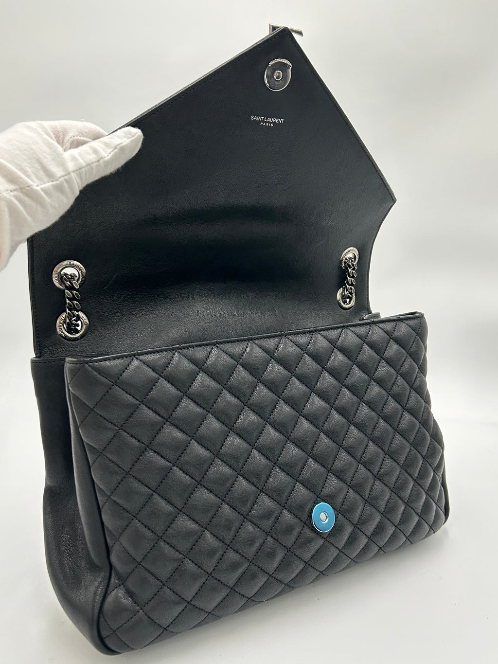 YSL Triquilt Envelope Large