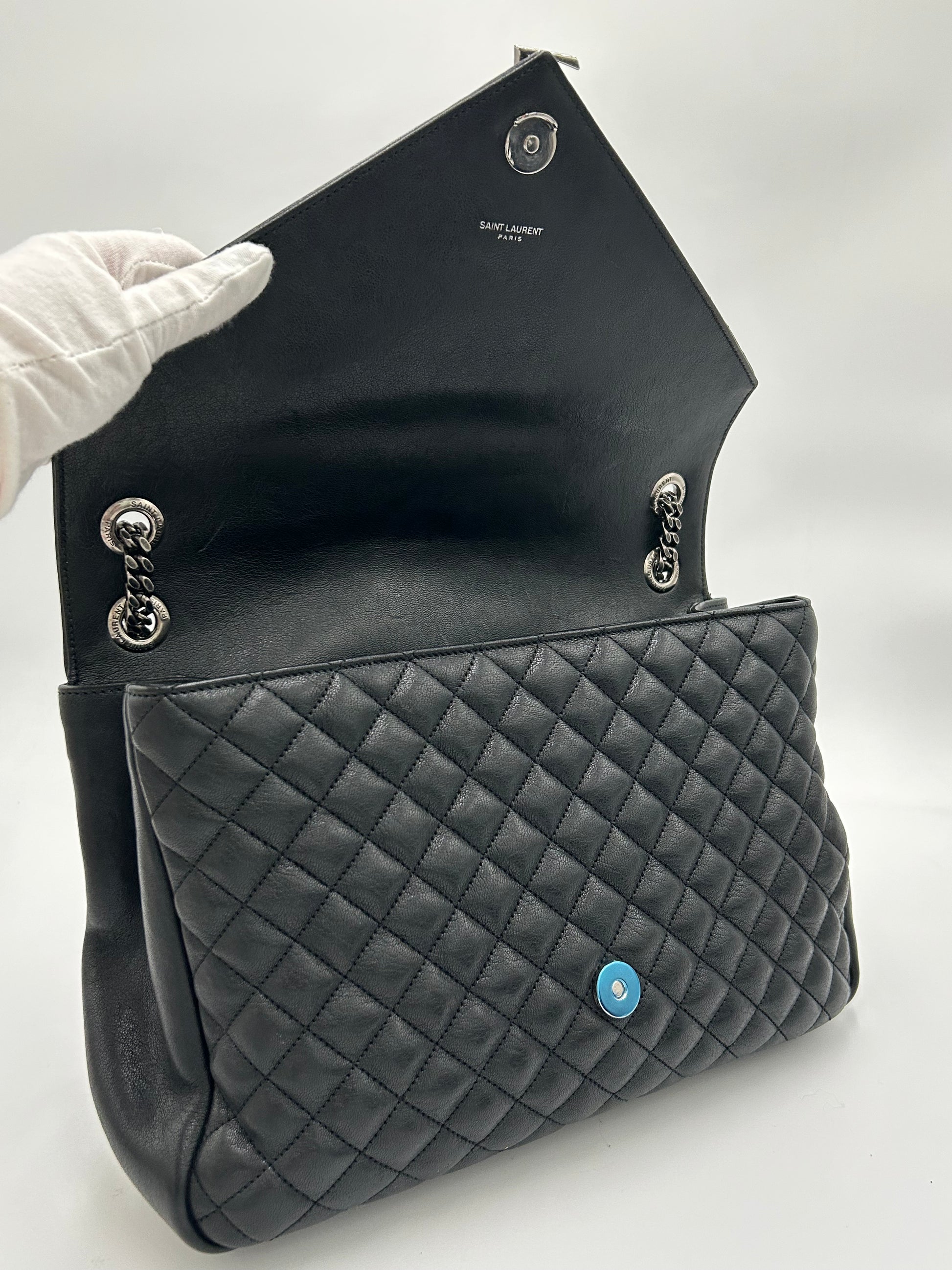 YSL Triquilt Envelope Large