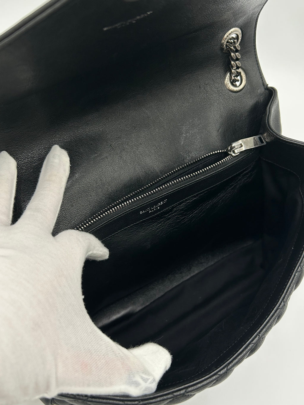 YSL Triquilt Envelope Large