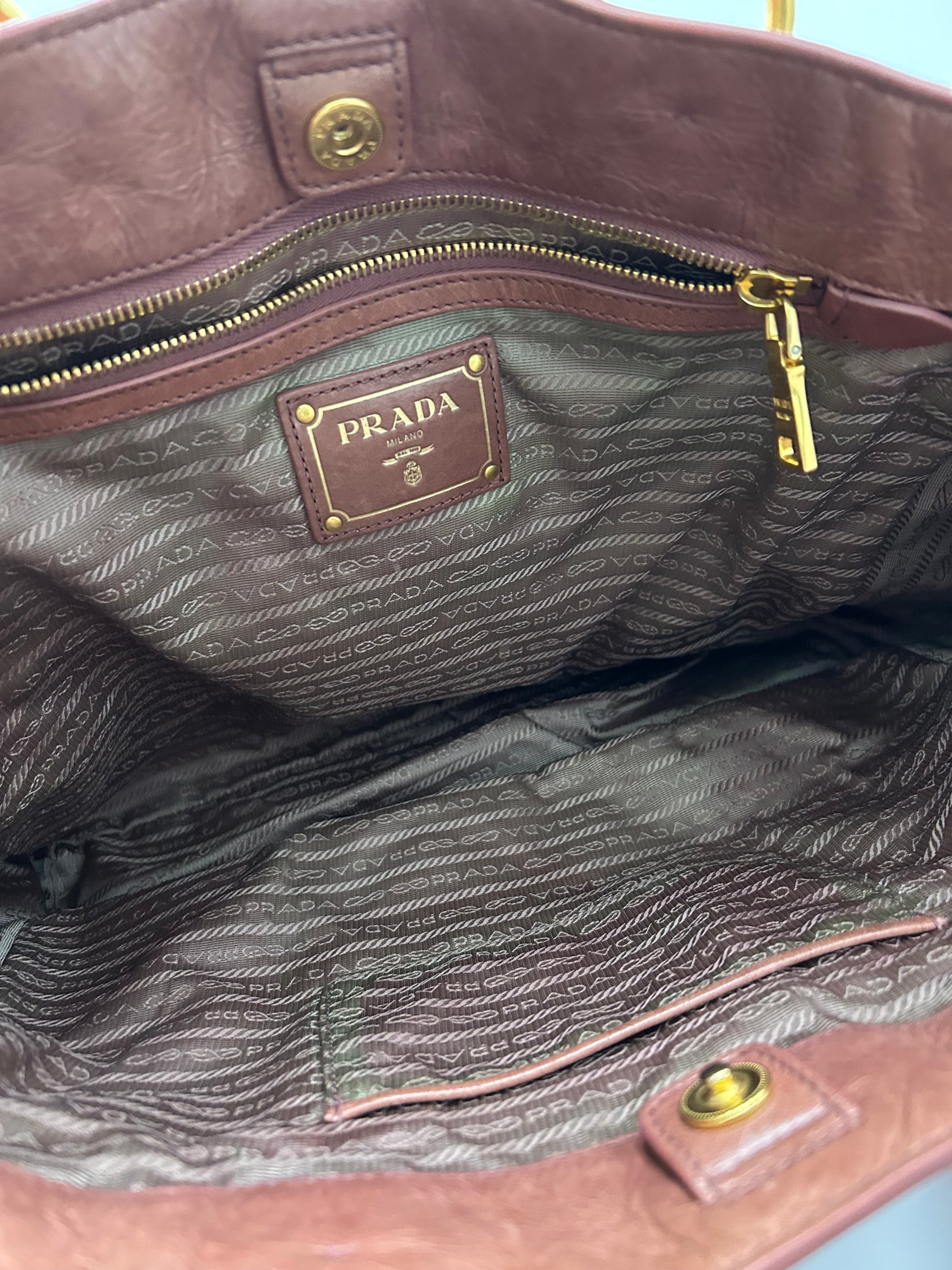 Prada Vitello Shine Two Way