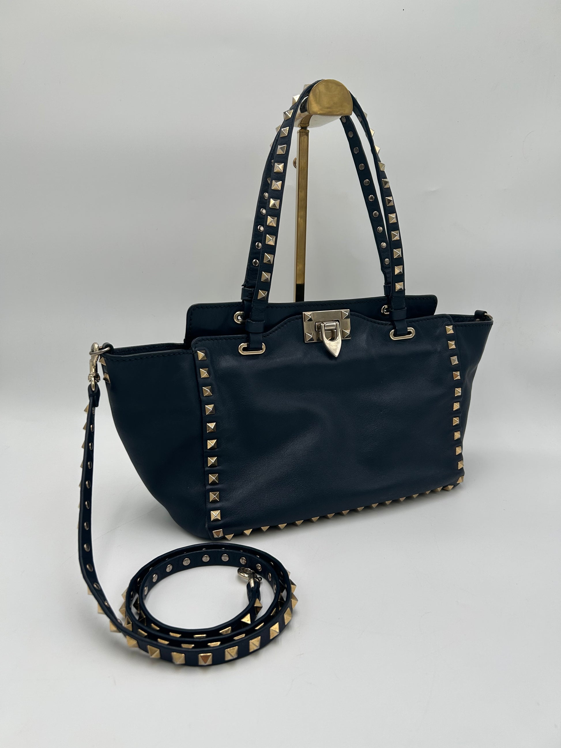 Valentino Rockstud Two Way Tote Mini