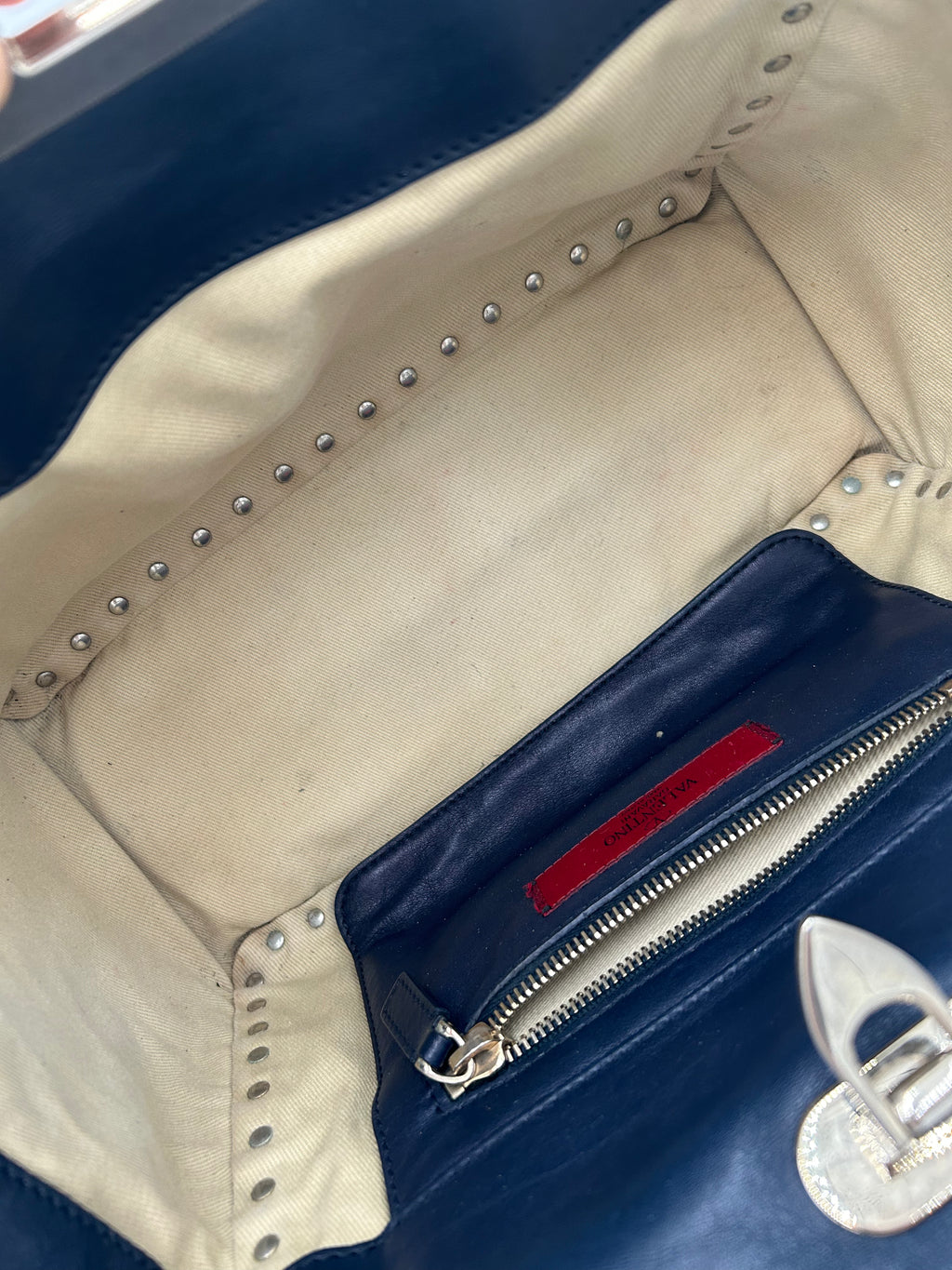 Valentino Rockstud Two Way Tote Mini