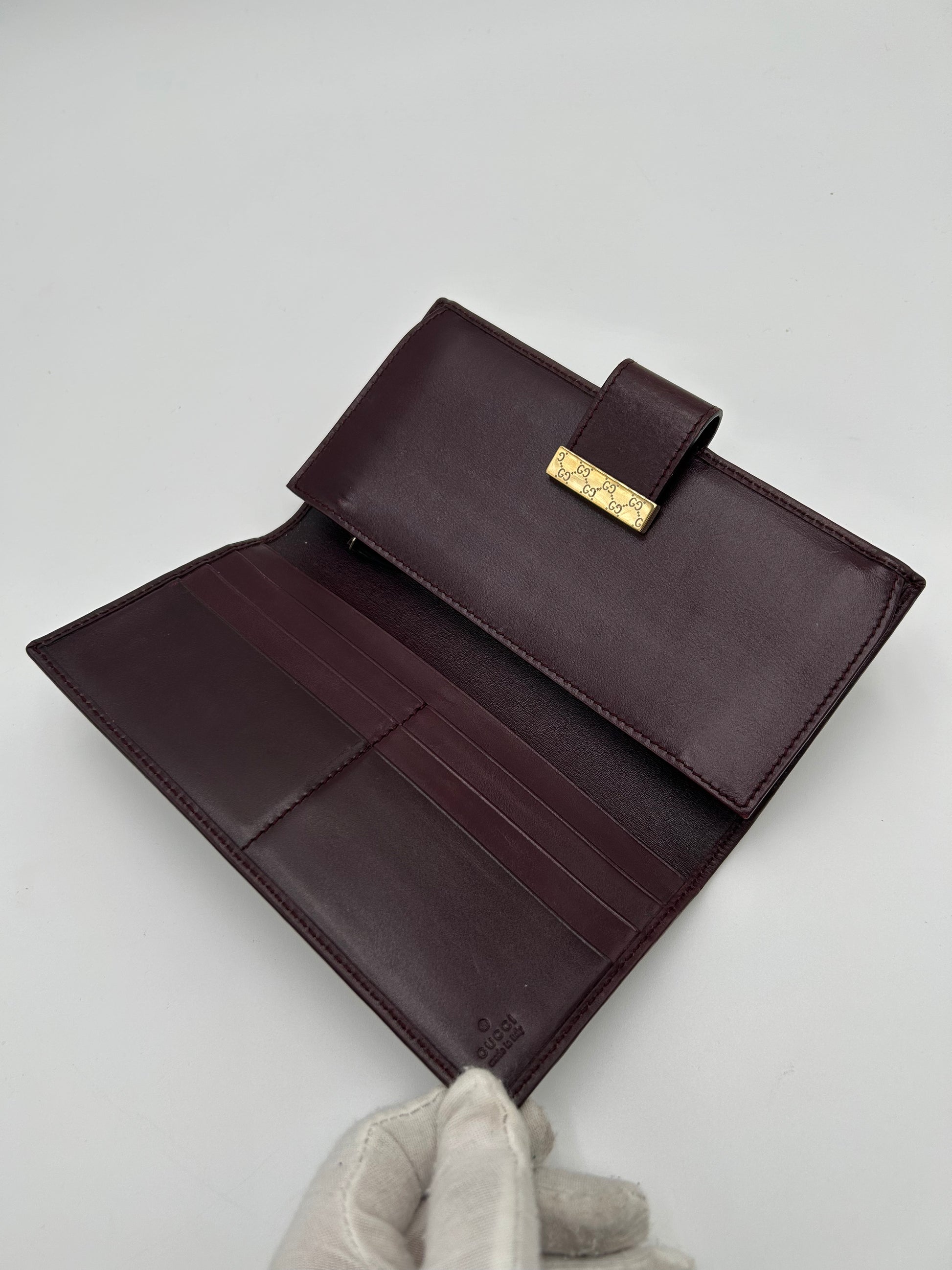 Gucci Long Bifold Wallet