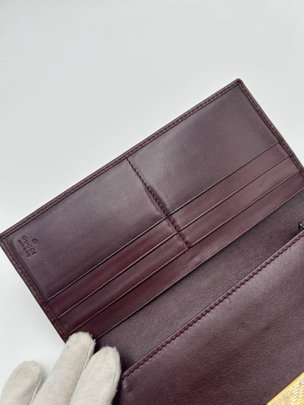 Gucci Long Bifold Wallet
