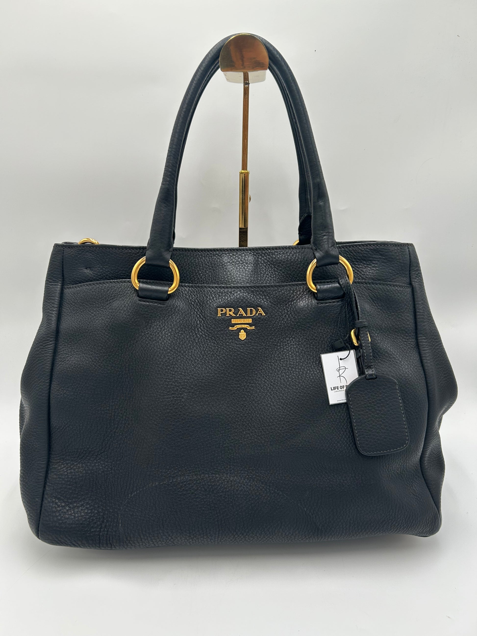 Prada Daino Two Way Tote